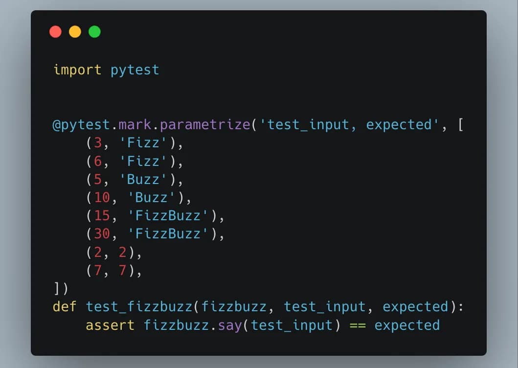 Powerful Pytest Parametrization